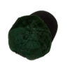 Gorra de teja curva verde esmeralda/negro - Imagen 2