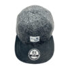 Gorra plana gris moteado-gris oscuro - Imagen 2