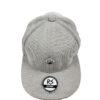 Gorra plana gris corduroy - Imagen 2