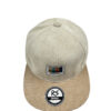 Gorra plana beige- beige corduroy - Imagen 2