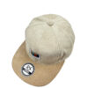 Gorra plana beige- beige corduroy - Imagen 3