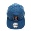 Gorra plana azul corduroy alma libre - Imagen 2