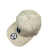 Gorra plana beige tejida - Imagen 3