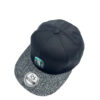 Gorra plana negro gris moteado - Imagen 3