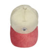 Gorra de teja curva beige-rosado - Imagen 3