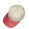 Gorra de teja curva beige-rosado - Imagen 2