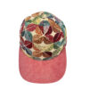 Gorra de teja curva flores-rosado - Imagen 3