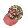 Gorra de teja curva flores-rosado - Imagen 2