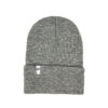 Gorro de lana gris