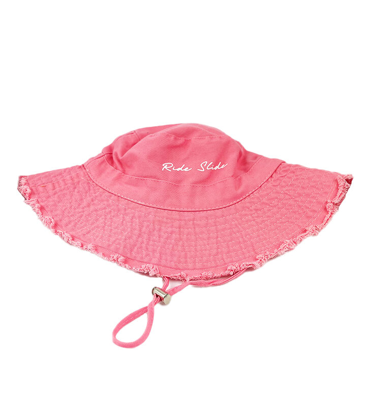 Pava con fleco rosada clara