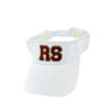 Visera blanca RS beisbolero